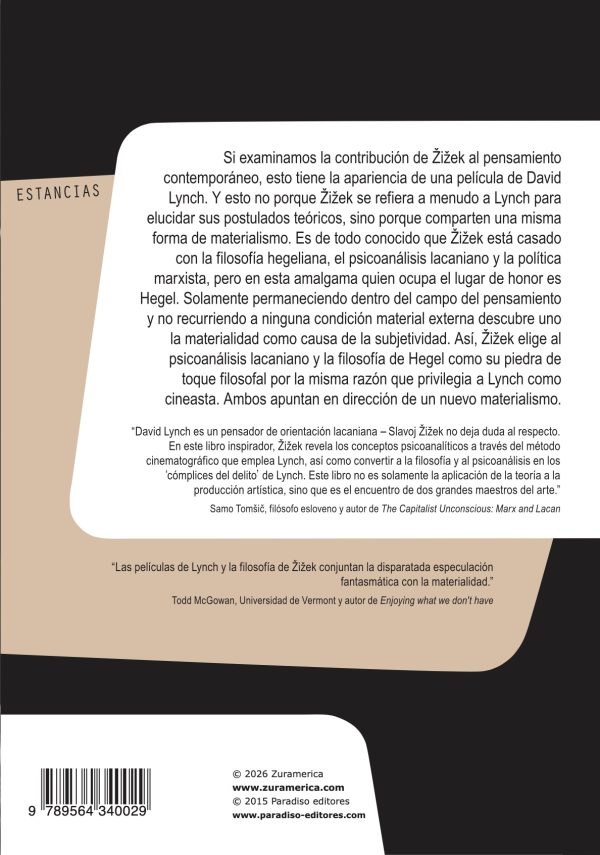 Screenshot Slavoj Zizek - Lo ridículo sublime (el cine de David Lynch)