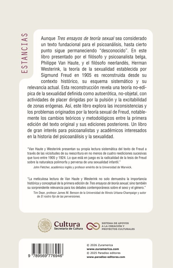 Los tres ensayos de teoría sexual de Sigmund Freud